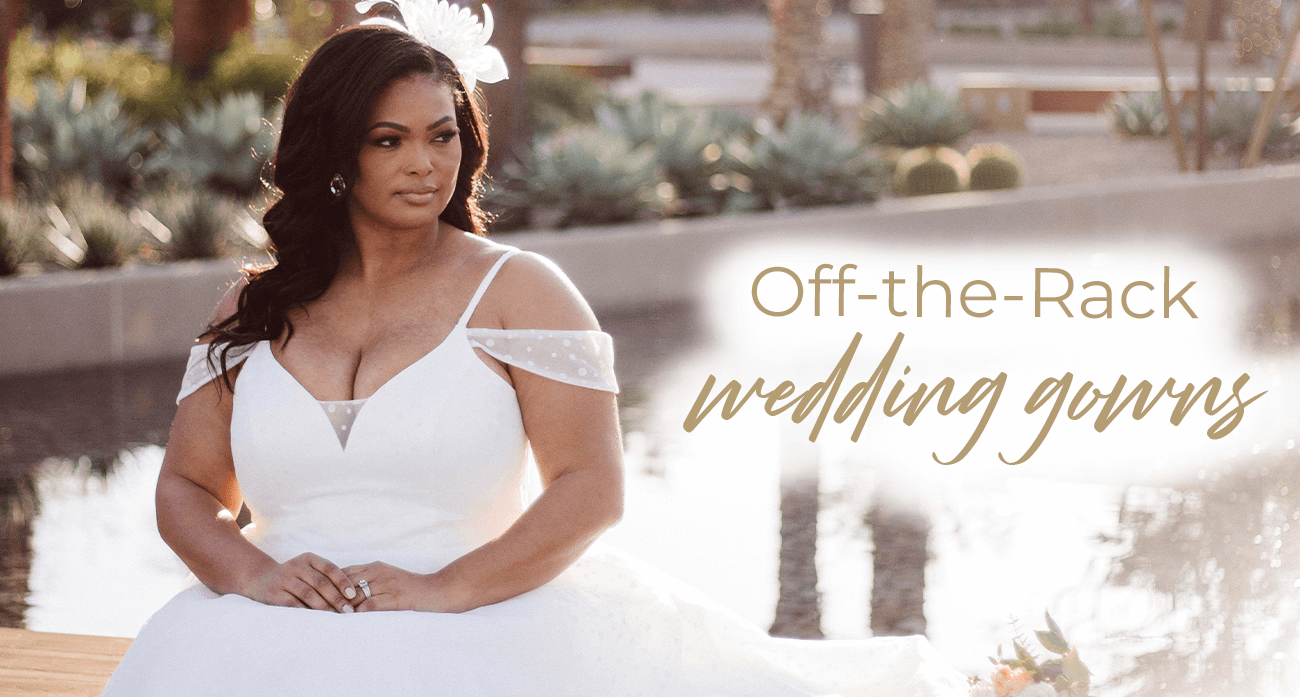 Off the rack wedding dresses hotsell