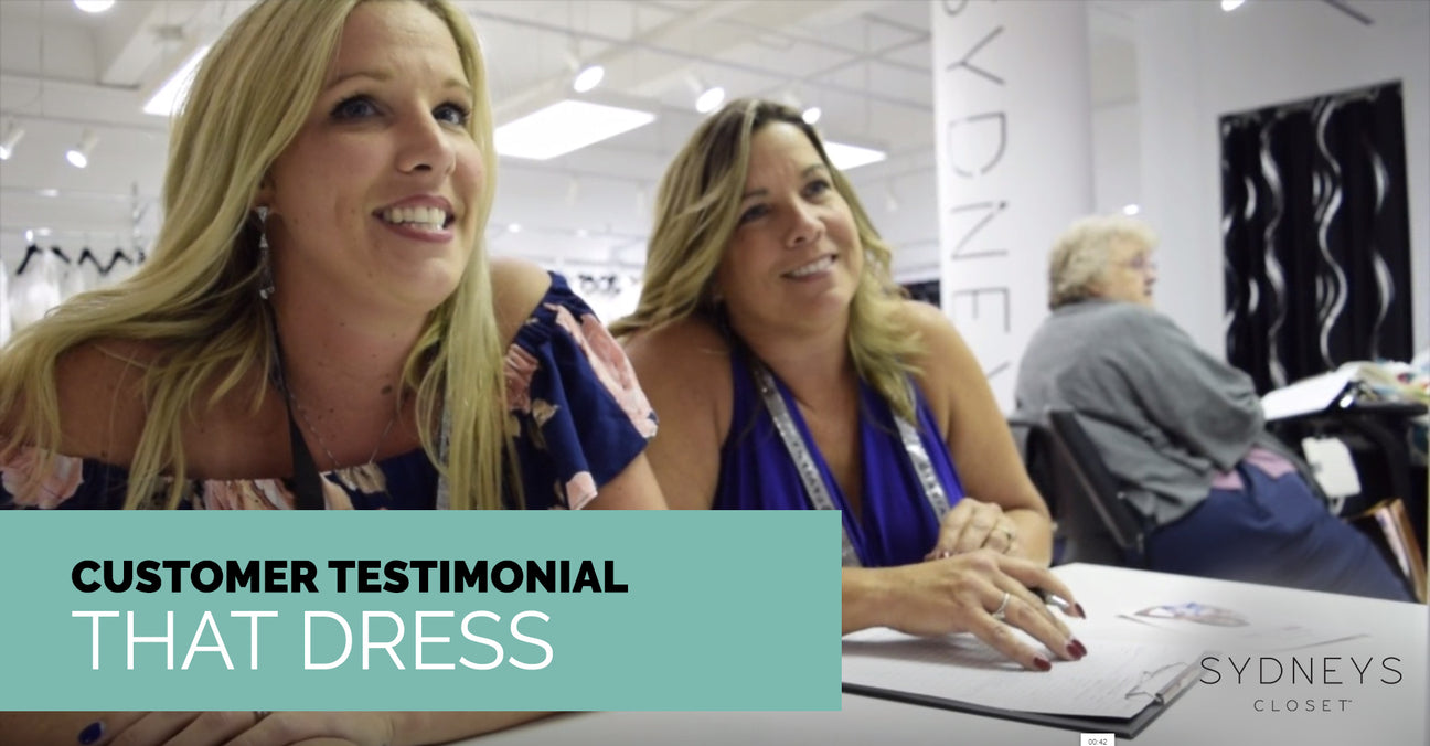 Customer Testimonial - That Dress