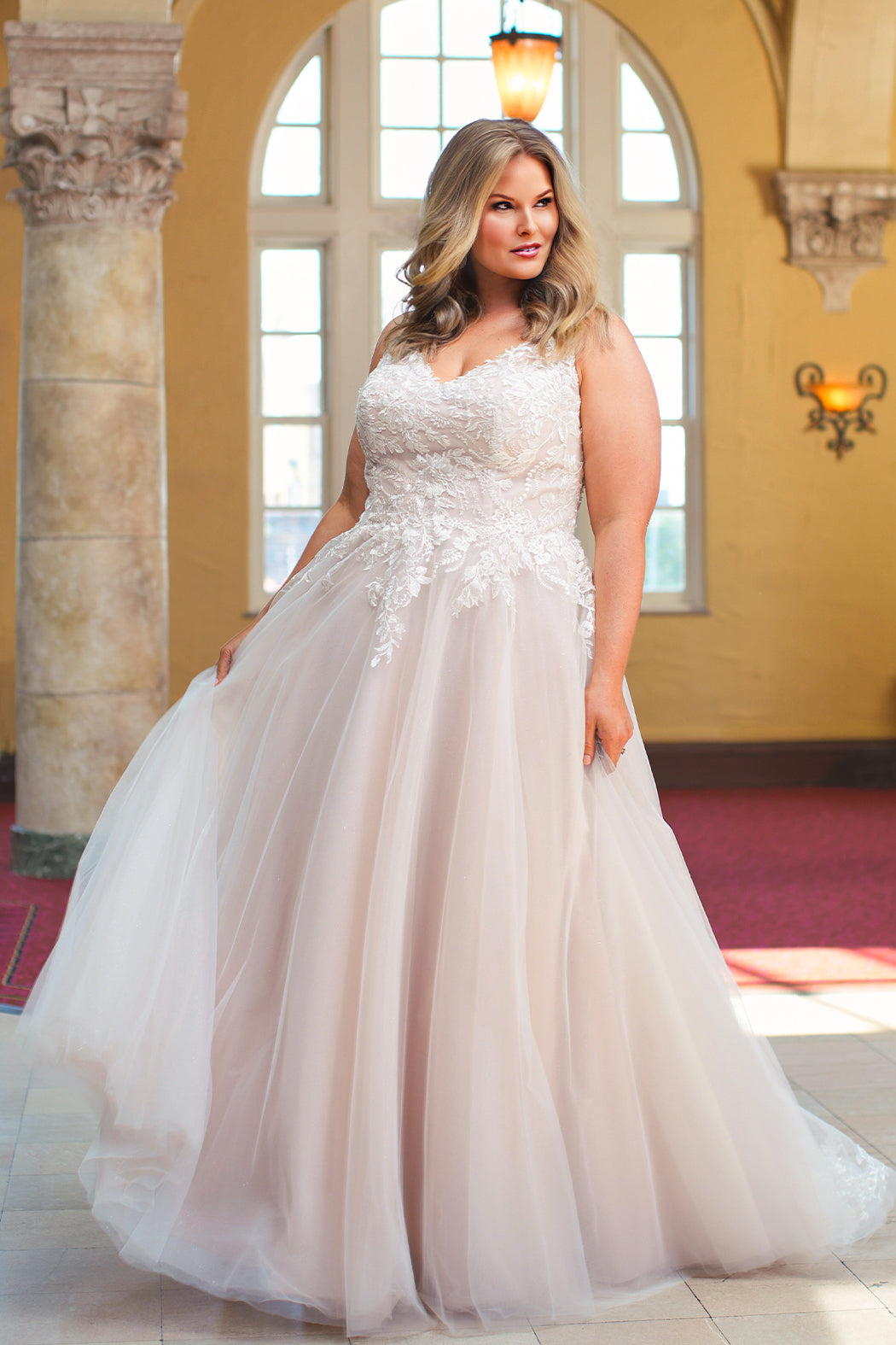 strapless open back dress Pink Knight Corset Dress L