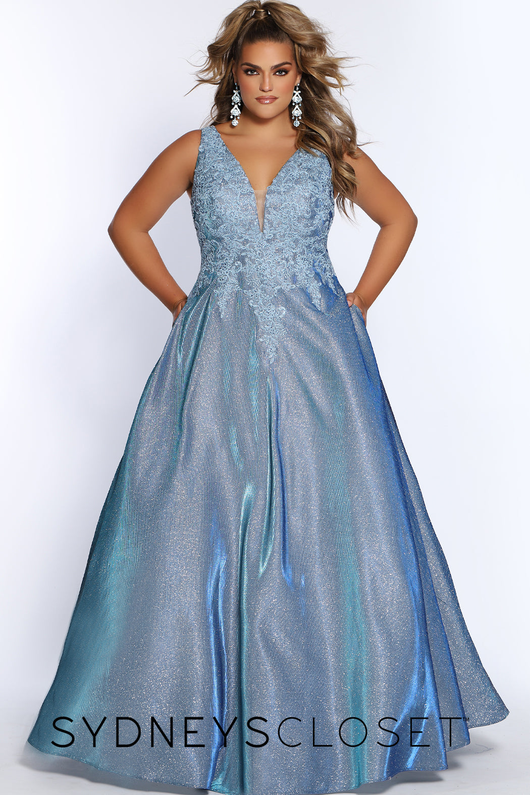Blue Plus Size Prom Dresses & Formal Gowns: Sydney's Closet