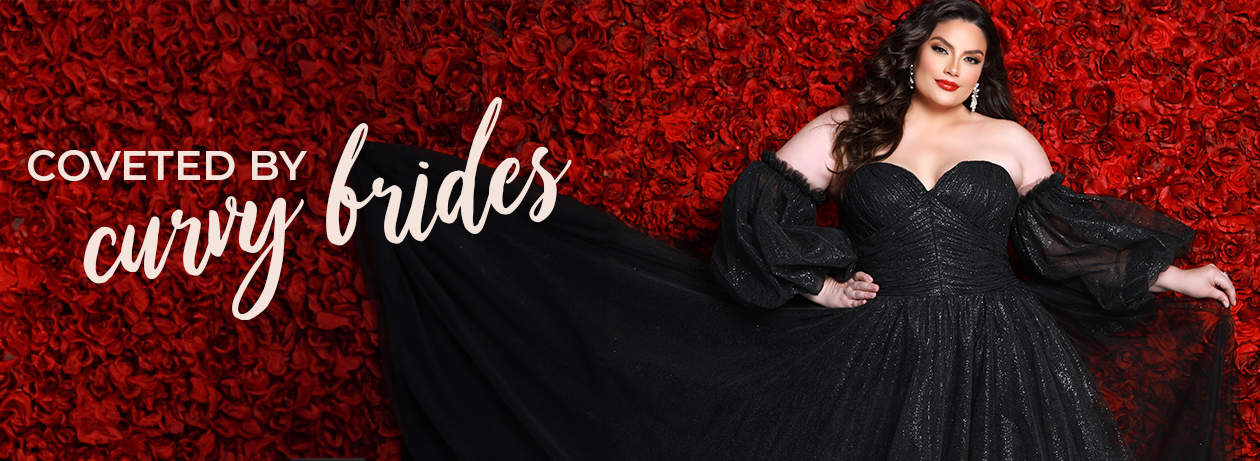 Michelle Bridal plus size wedding dresses Coveted by Curvy Brides