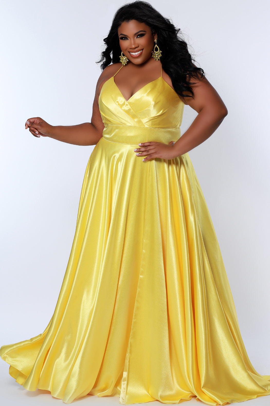 Plus Size Good Vibrations Long Formal Dress SC7355 Sydney s Closet