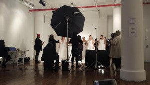 Behind the Scenes Real Brides Photo Shoot