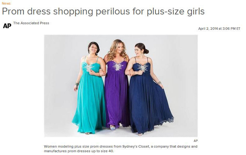 Plus Size Prom Dress Makes Headlines