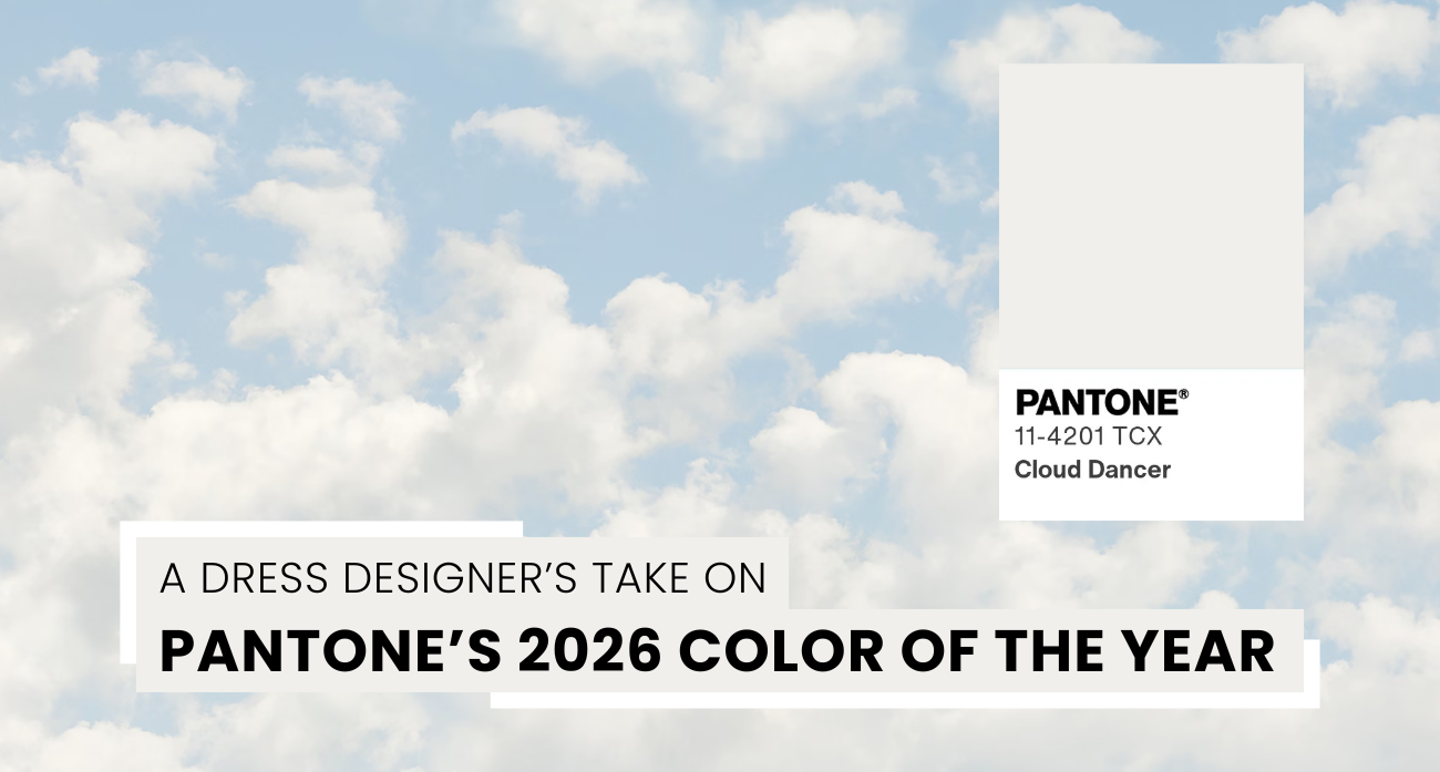 A Dress Designer’s Take On Pantone's 2026 Color of the Year