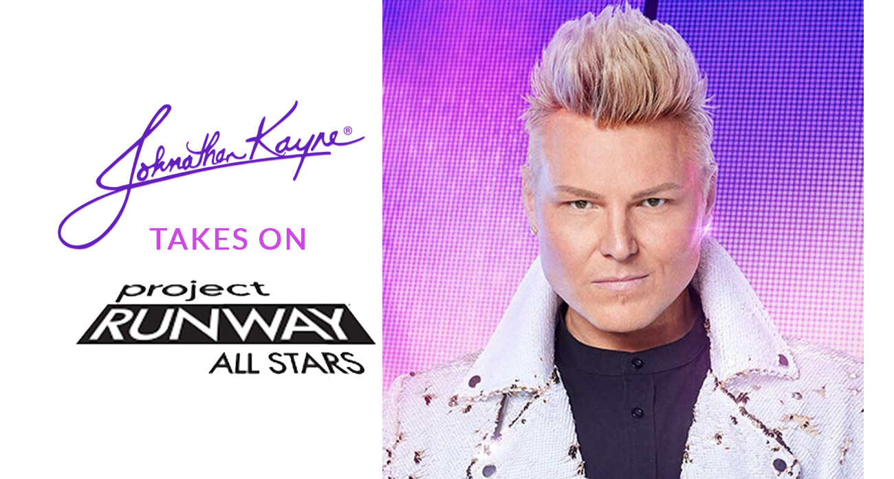 Celebrity Designer Johnathan ‘Kayne’ Gillaspie takens on Project Runway All Stars Season 20