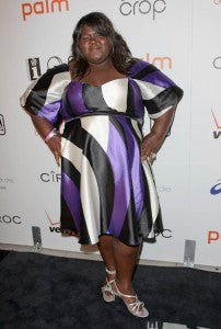 Gabby Sidibe in Sydney's Closet on the Red Carpet