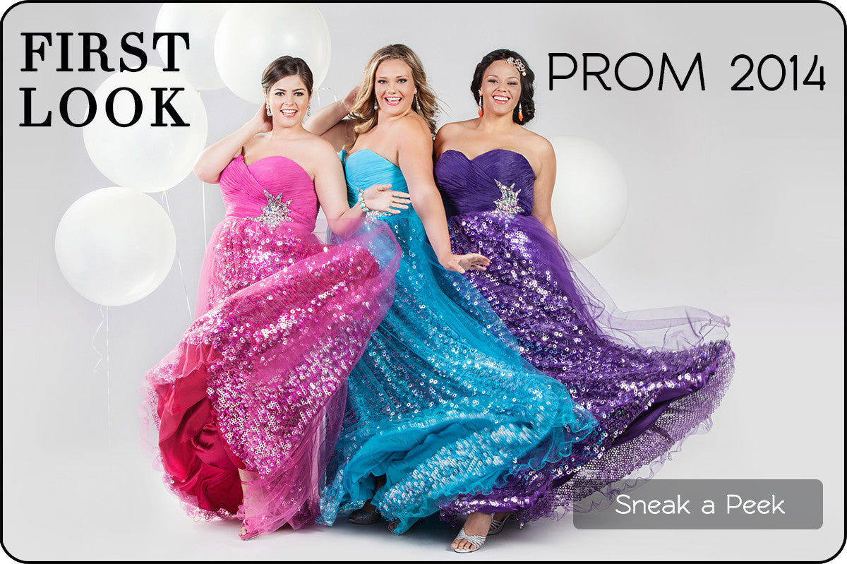 First Look: Trendy Prom 2014 Plus Size Dresses