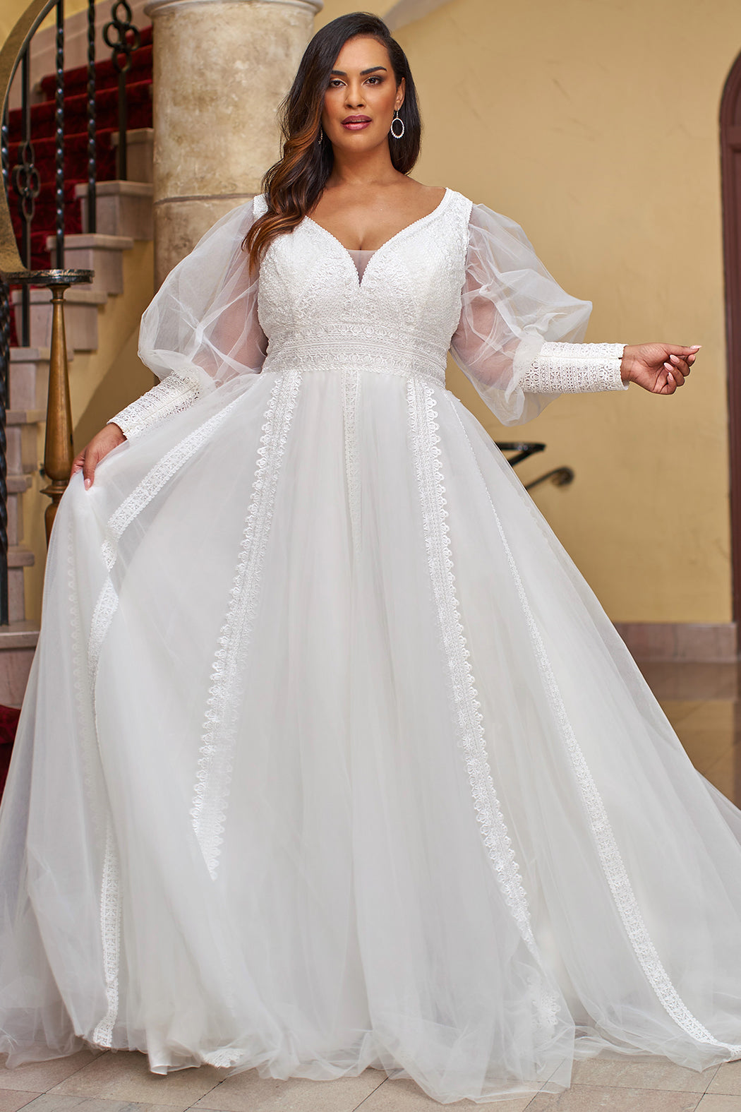 Plus Size Wedding Dresses for Winter