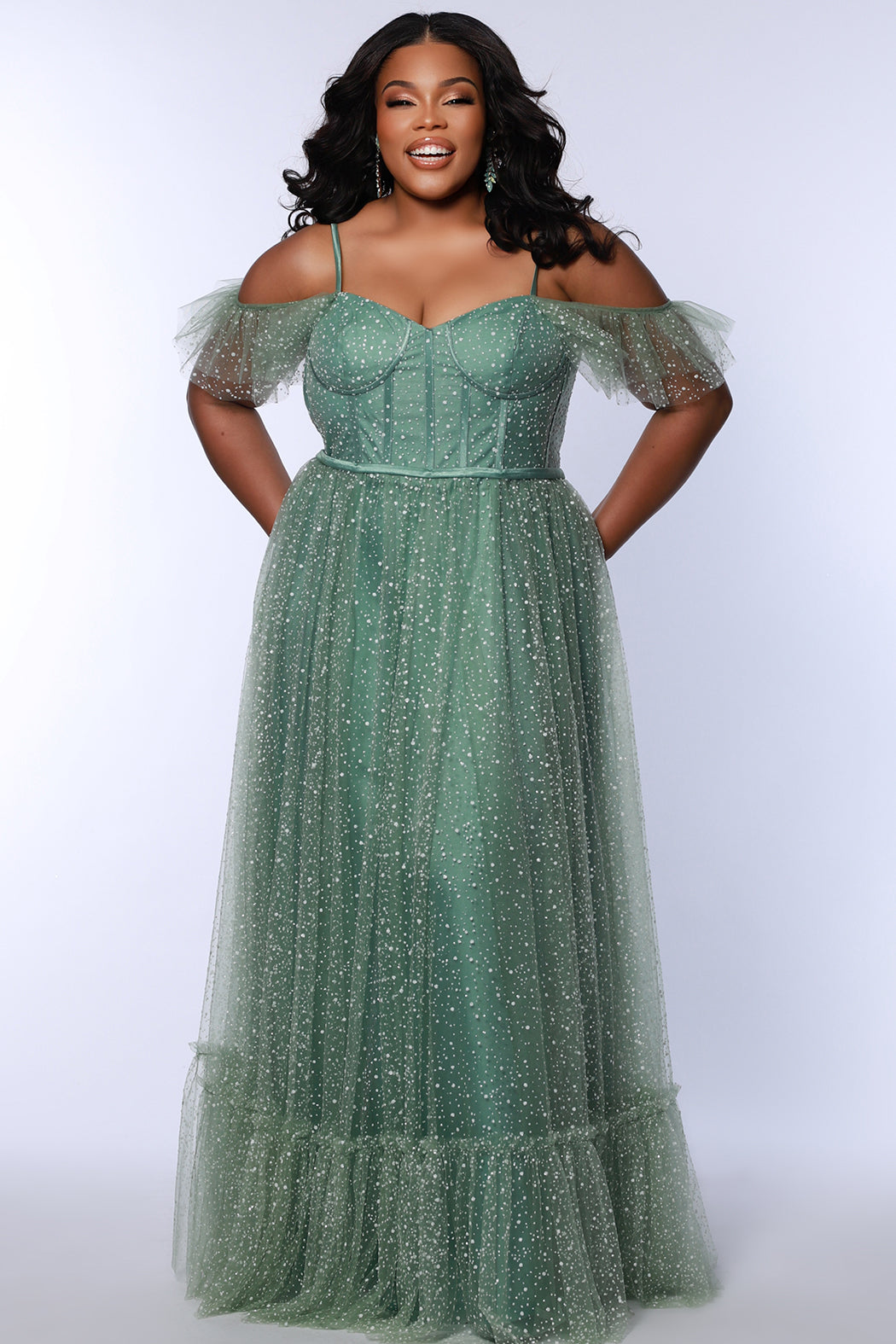 Olive Green Plus Size Dresses