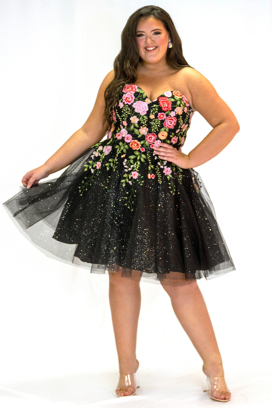 Short Plus Size Prom Dresses