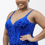 Finish Line Plus-Size Pageant Gown