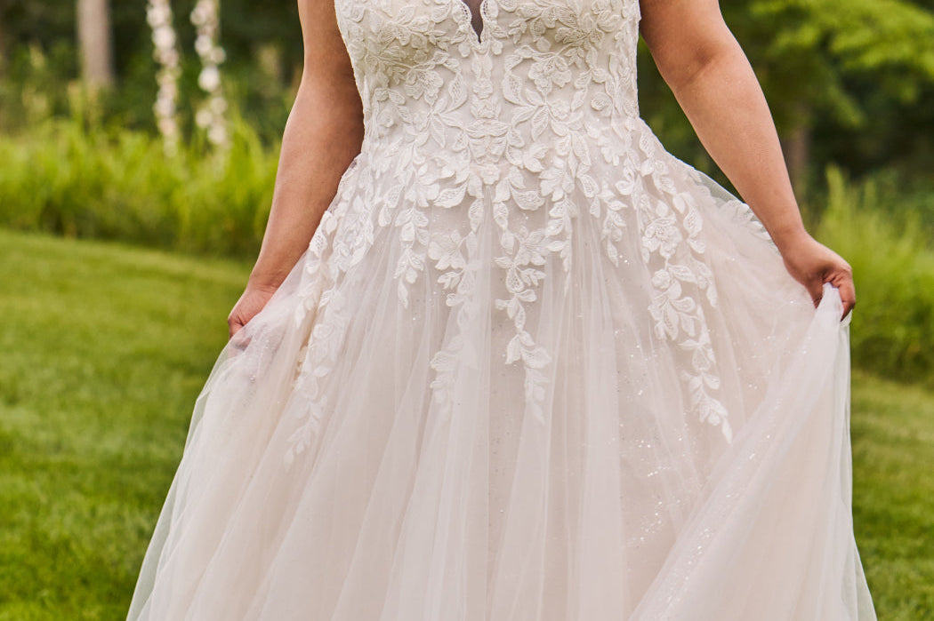 a-line wedding dress slip Slip Wedding Dresses: Minimalist Bridal Trend Brides Love in 2026