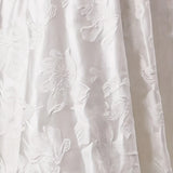 The Heart's Desire  Plus Size Buttercream Jacquard Wedding Dress