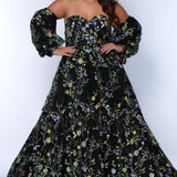 Ember Floral Plus Size Wedding Dress
