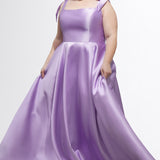 Picture Perfect Lilac Plus Size A-Line Formal Gown