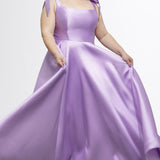 Picture Perfect Lilac Plus Size A-Line Formal Gown
