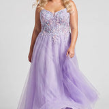 Fairytale Moment Lilac Plus Size Princess Prom Dress