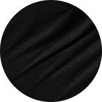 Black fabric color swatch