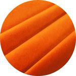 Orange fabric color swatch