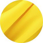 Yellow fabric color swatch