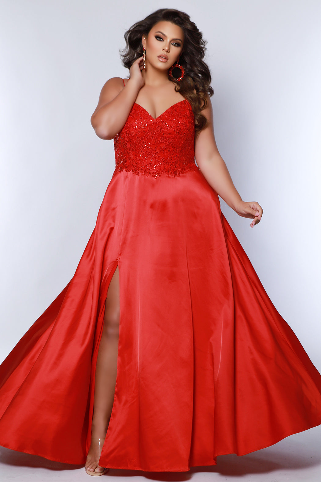 Plus Size Corset Top Formal Dress - Tease Prom TE2428 – Sydney's