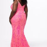 Sequin Curvy Mermaid Gown