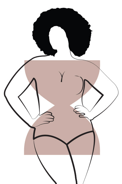 Hourglass body type