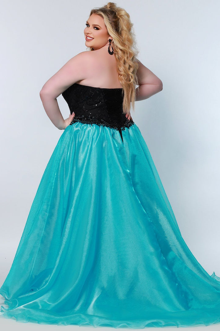 Curvy Mermaid Pageant Evening Gown | Sydney's Closet JK2206