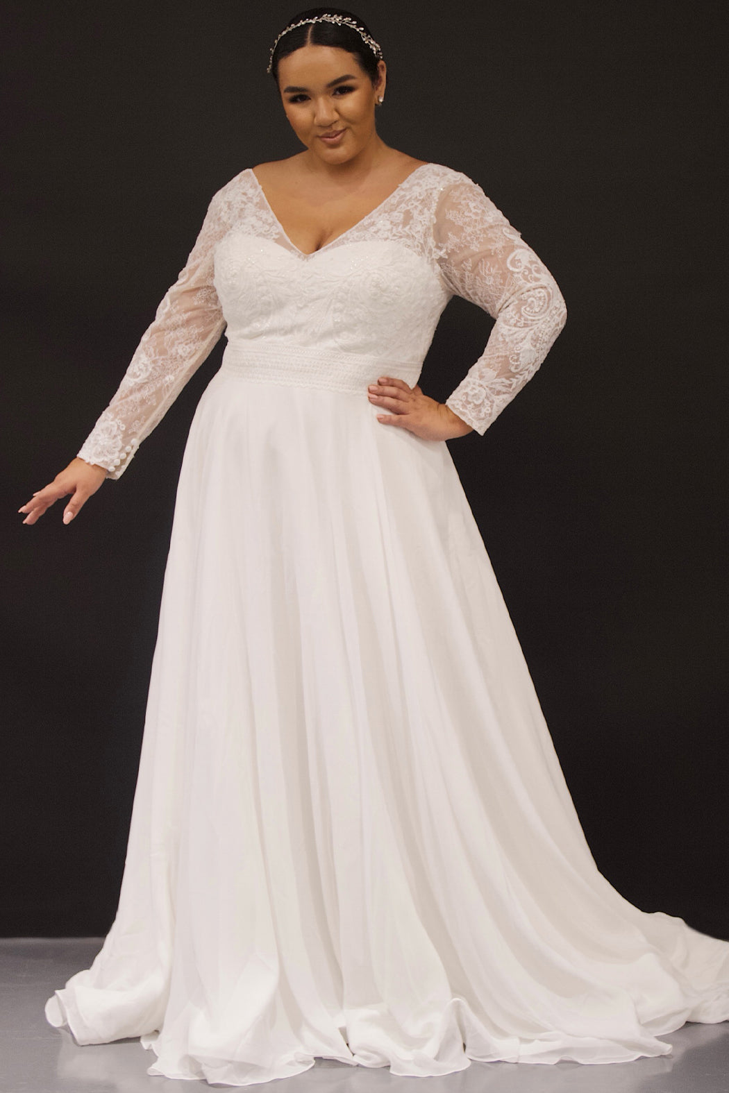 Plus Size Hedy Wedding Dress Sleeves | MB2319 – Sydney's Closet