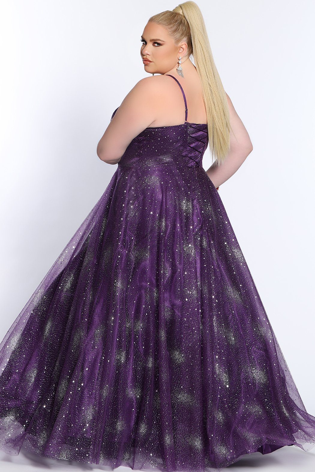 Plus Size Starry Night Prom 2022 Dress | SC7326